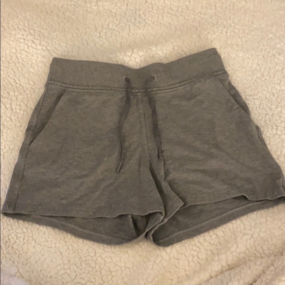 Gray Lululemon Soft Shorts